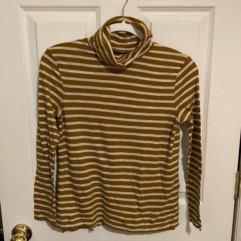 Madewell Women’s Long Sleeve T with Turtleneck (size S) - Picture 4 of 7